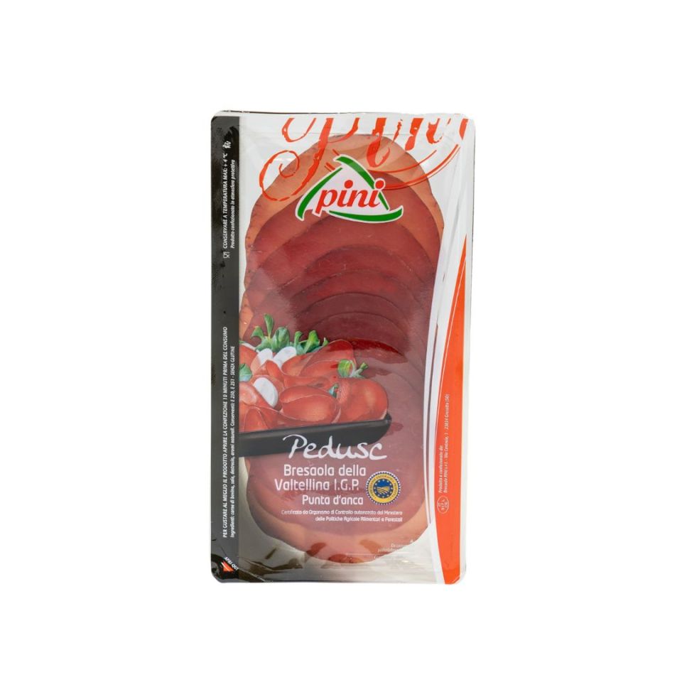 bresaola affettato pedusc